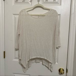 Tresics White 3/4 Long Sleeve